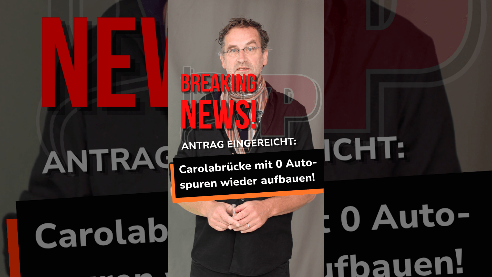 Antrag: Carolabrücke als Umweltverbundbrücke